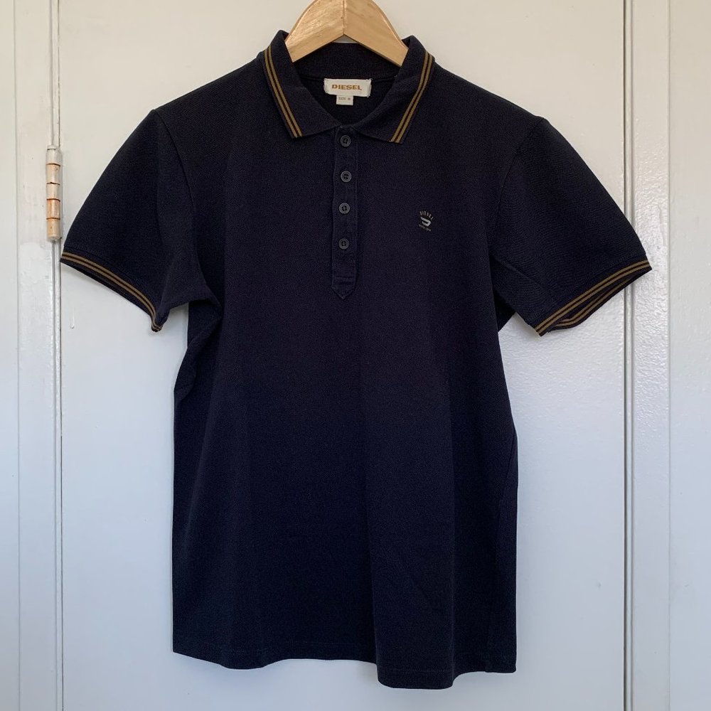 Pre-owned Men's Diesel Polo Size Medium/Fits Small